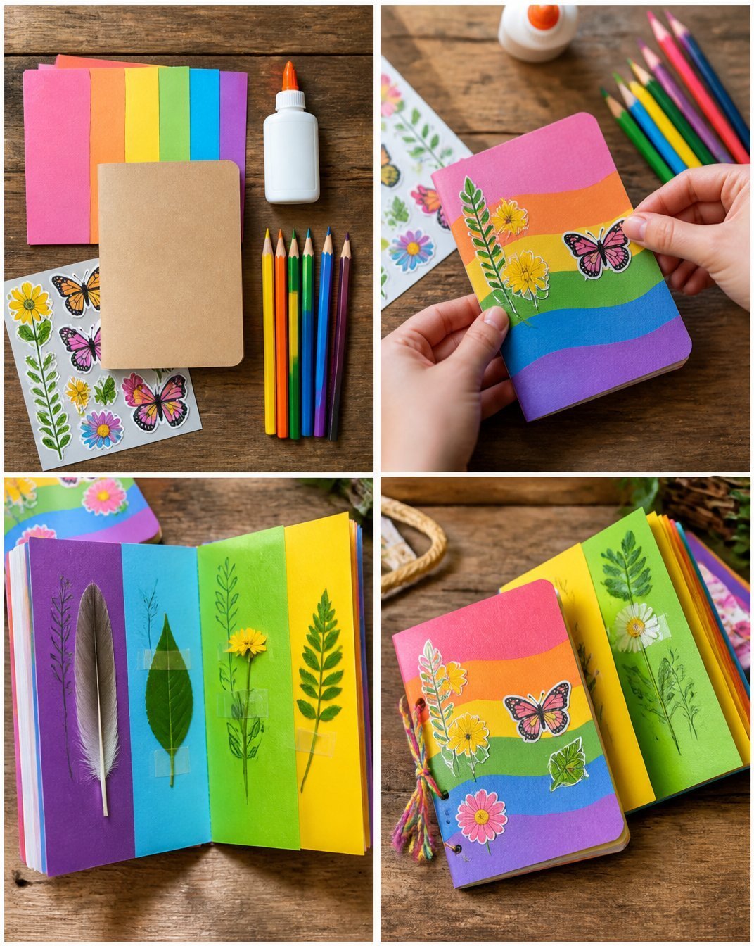 DIY Summer Nature Scavenger Journal: Rainbow Discoveries for Outdoor Explorers