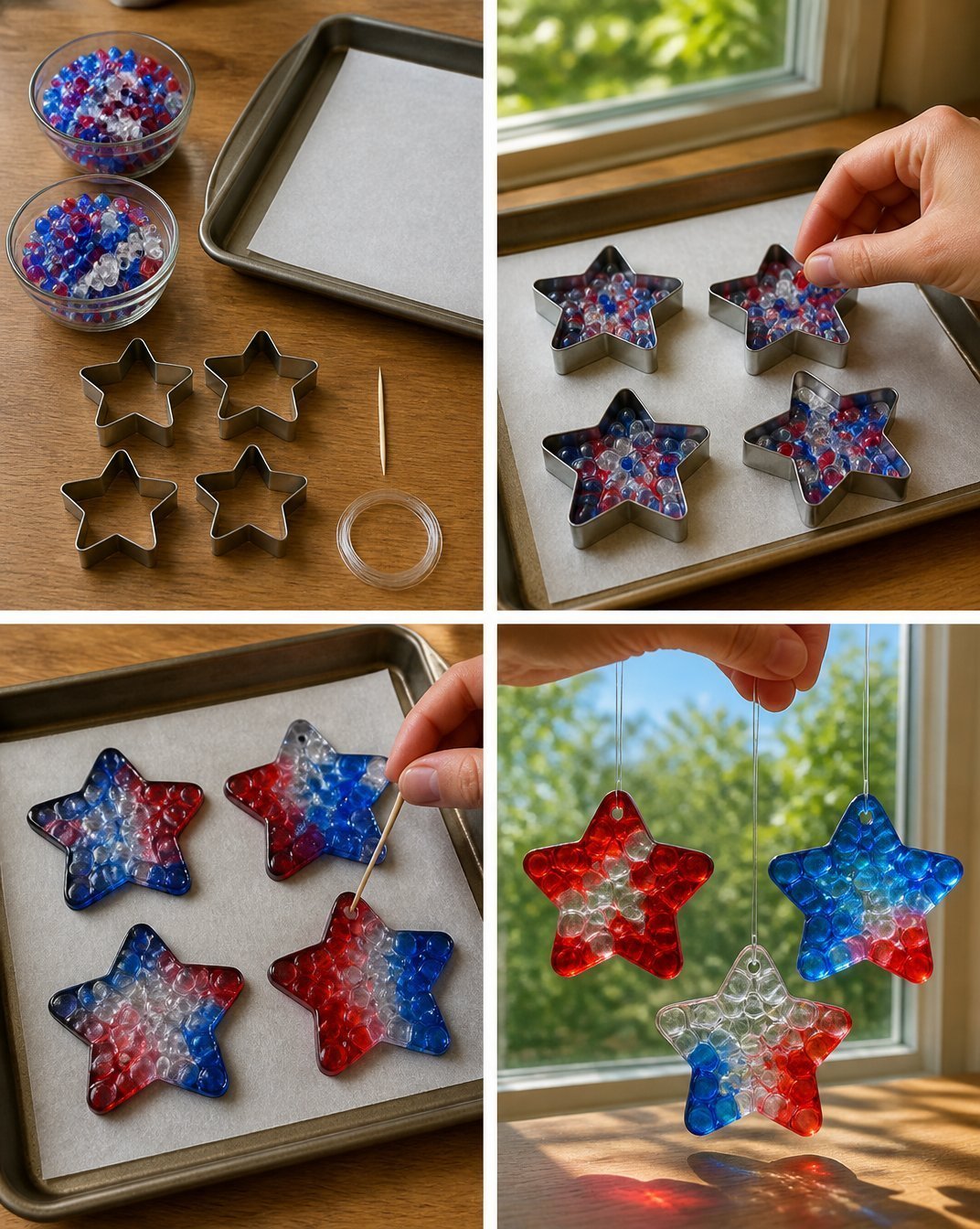 DIY Glass Bead Suncatchers: Easy Window Decor Tutorial