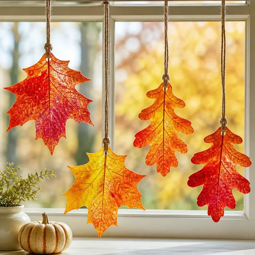 Kids enjoying cognitive activities for Halloween in autumn themed setting.