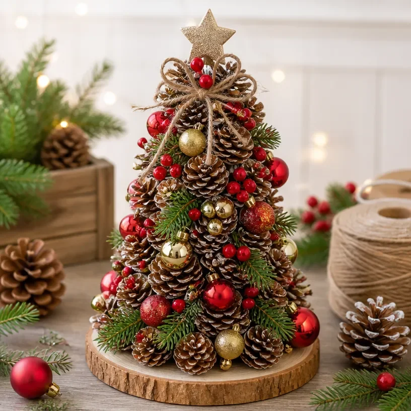 Easy DIY Tree Branches Christmas Crafts For Your Porch